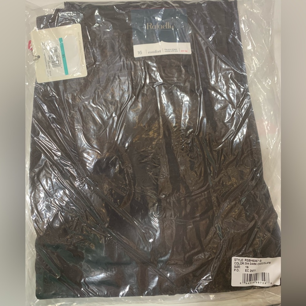 Rafaella Dress Pants Slim Leg Dark Chocolate